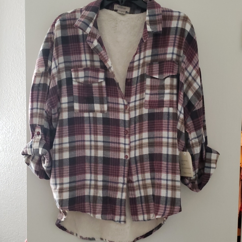 Fleece lined Flannel
